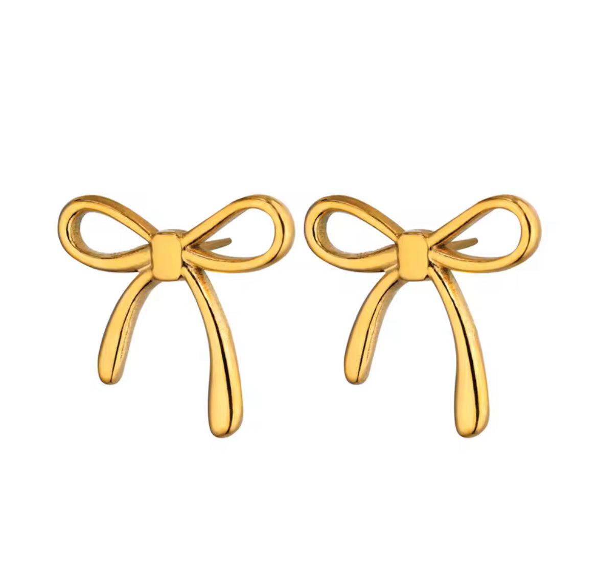 Calista bow earrings