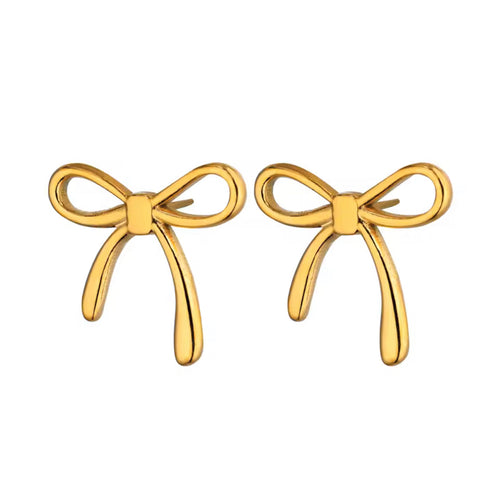 Calista bow earrings