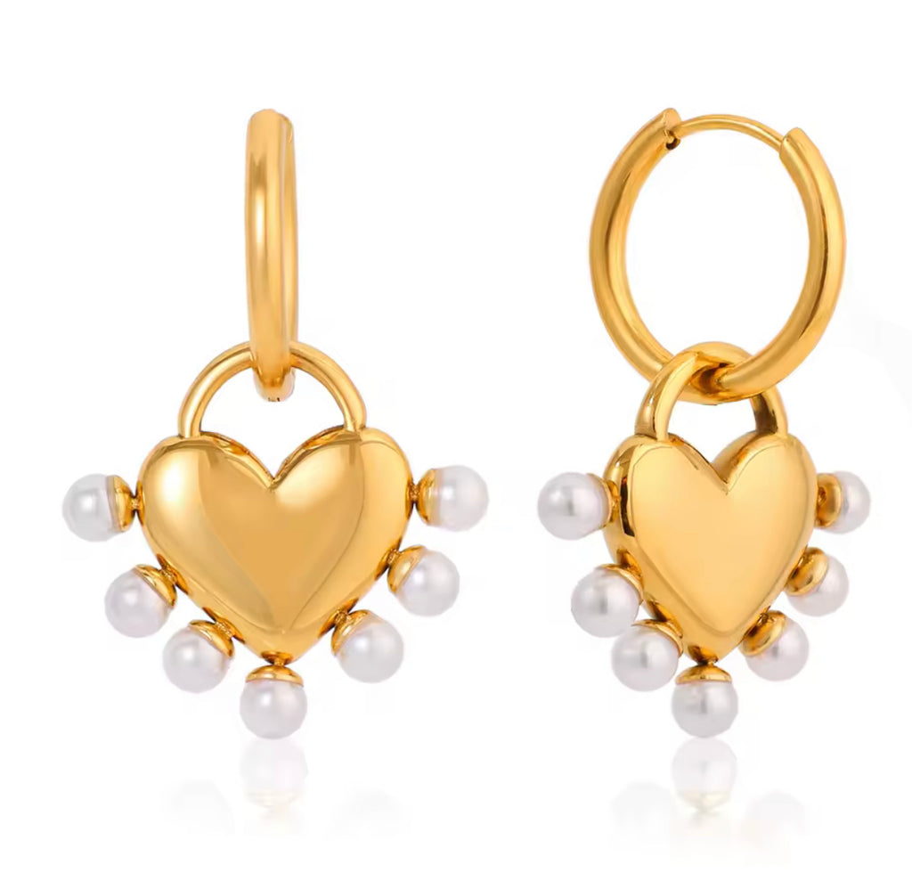 “Bleeding Heart” Earrings