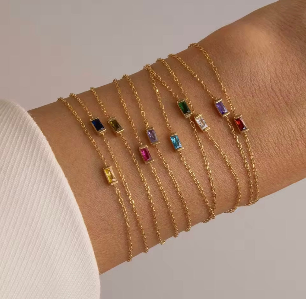 Birthstone Bangle